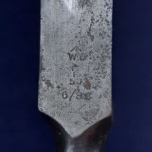 British 1876 Pattern Socket Bayonet, Egyptian Conversion, Dated 1888 - 6